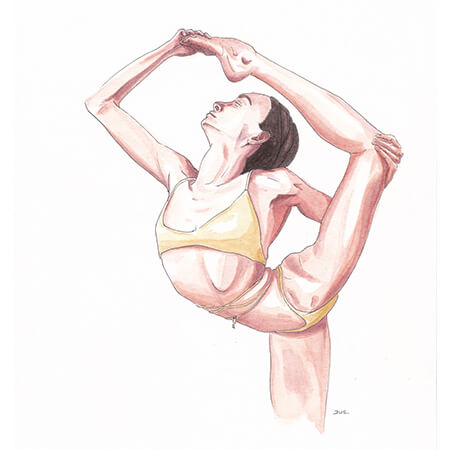 Portrait de ballerine (Adelina Lazarova)